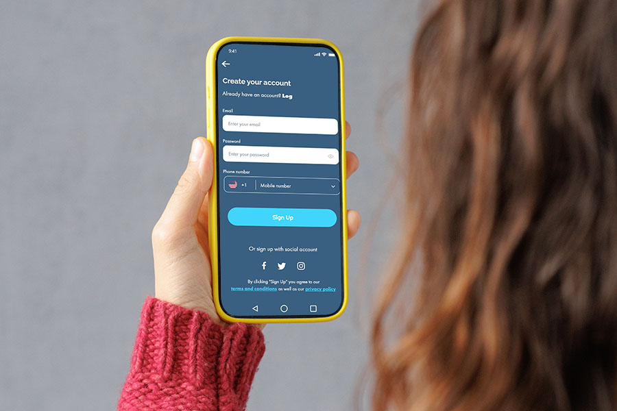 corgra password screen